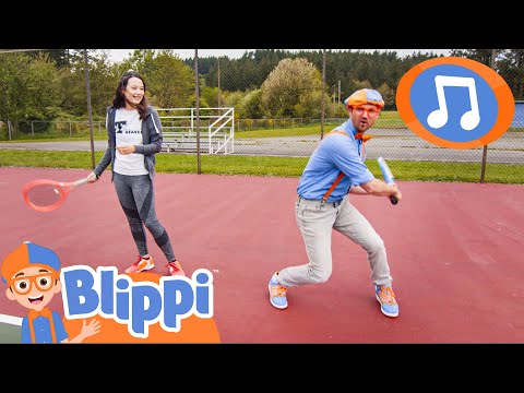Stay Healthy and Play Sports Song | Blippi Songs｜Kids Songs｜Trucks for Kids