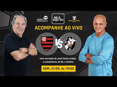 FLAMENGO 1 x 1 VASCO - Brasileirão Série A - 24ª rodada - 21/09/2025 - AO VIVO