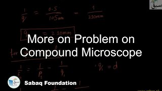 Problem on Compound Microscope
