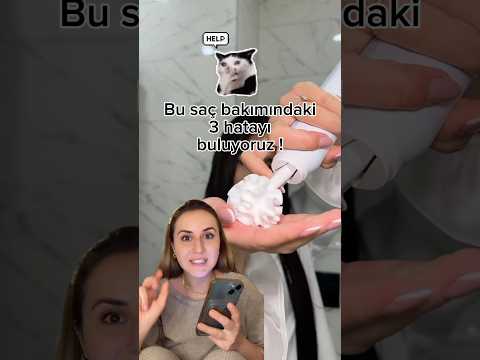 Bu saç bakımındaki 3 hatayı buluyoruz ! (Kaçta kaç yaptınız?)
