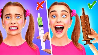 BÁC SĨ TỐT VS BÁC SĨ XẤU 💊 Những khoảnh khắc vui vẻ & Mẹo điên rồ trong cuộc sống 123GO! CHALLENGE