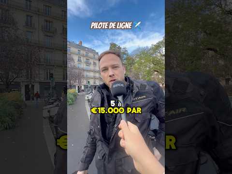 Interview Métiers VS Salaires : Pilote de ligne 👨🏻‍✈️✈️