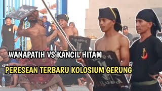 Kancil hitam vs Wanapatih peresean kolosium Penas Gerung lobar
