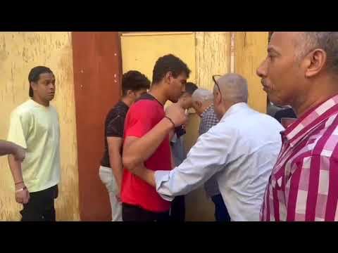 طلاب الثانوية العامة 2025 لحظة دخولهم امتحان الفيزياء والتاريخ صباح اليوم