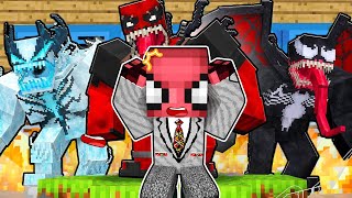 VENOM OKULU VENOMLARIN YÜKSELİŞİ👑😱   Minecraft