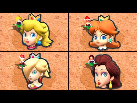 【マリオパーティスーパースターズ】すべてのミニゲーム 4人のプリンセス対決