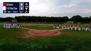 East Division Final: Orleans Firebirds @ Y-D Red Sox 8/7/23 - Game 1