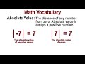 Distance and Absolute Value Concepts