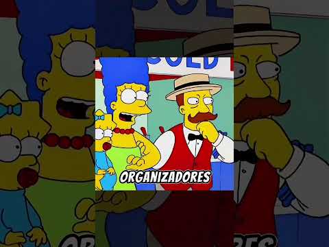A família Simpsons no festival da cidade! #cartoon #desenho #simpsons #desenhos