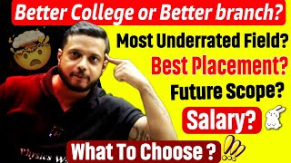 Which Is Best? Future Scope In Core Branch Of Engineering In India |How To Pick Right |Salary 