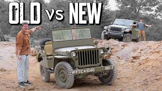 WW2 Jeep vs 2026 Jeep Wrangler Willys Off-Road  Shootout | Old vs. New