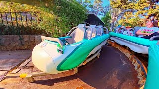 🎢 (4K) Disneyland Matterhorn Bobsleds Full Ride – Front Row, Right Track POV August 2025