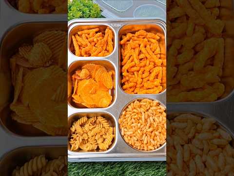 🥵chatpata spice🌶lunch box #kurkure&chips school❌️❌️tifinbox #lunchbox #shorts @cookingwithfun45