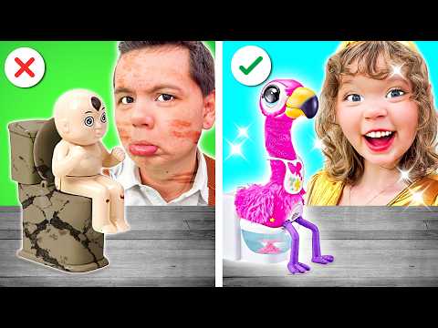 Rich Girl vs Broke Kid | Gadgets & Genius Parenting Hacks & Funny Situations by Crafty Hacks