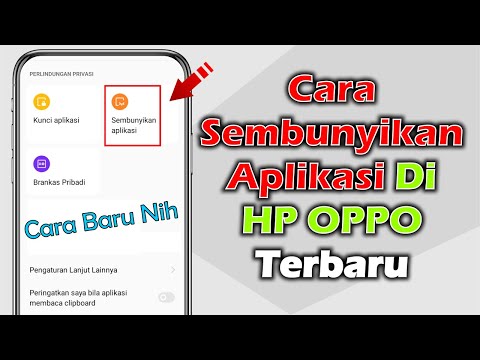 Cara Menyembunyikan Aplikasi Pada HP OPPO