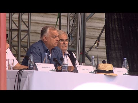 YouTube video thumbnail: Hungarian Prime Minister Viktor Orban Vows to Veto EU Budget Over Frozen EU Funds