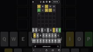 Wordle Today July 4 2026 - Wordle 1841 #shorts #wordlepuzzle #wordlegameplay