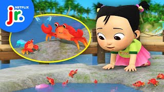 Cece's "Counting One By One" Sea Animals Song 🦀🎶 CoComelon Lane | Netflix Jr