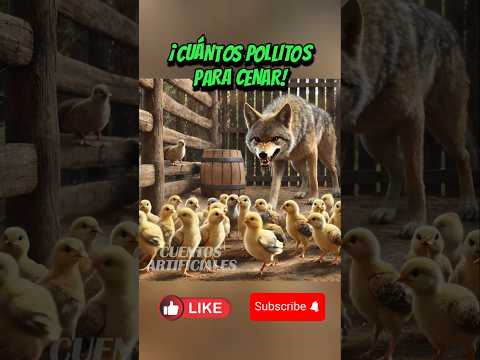 Pollitos en peligro 🐤😢 #shotsviral #gallinas #animales #chiken #gallina #pollitos #coyote