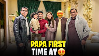 Kanwal Ky Papa First Time Hamary Ghr Ay 😍
