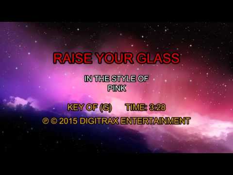 Pink – Raise Your Glass (Backing Track)