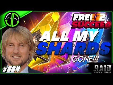 SUMMONING ALL MY SHARDS AND NO MORE UNTIL DECEMBER!! | Free 2 Succeed - EPISODE 584