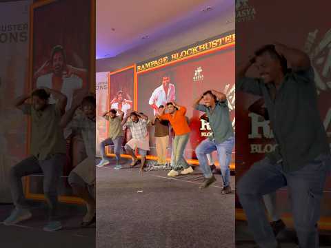 Hero Rajashekar పాటకి డాన్స్ చేసిన Kiran Abbavaram K Ramp Dance at Event in Hyderabad #ytshorts