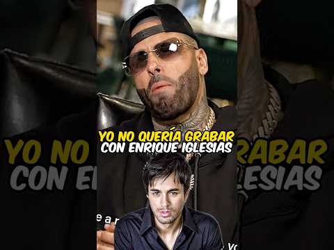 NICKY JAM dice que no quería grabar con Enrique Iglesias