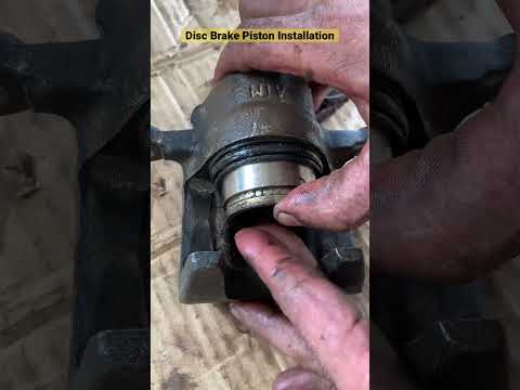 Disc Brake Piston Installation Trick #shortvideo #shorts #short #viralshort #automotive