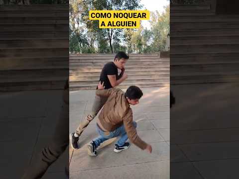 ¿Cómo noquear a alguien? #defensapersonal #viralvideo #selfdefense #seguridad #kravmaga #muaithay
