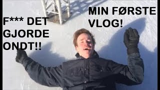 BRÆKKEDE NÆSTEN BENET PÅ SKØJTER