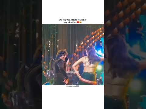 Father-Daughter duo❤😍👑#ananyapandey #chunkeypandey #bollywood #nepotism #dance #performance #shorts