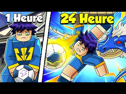 J'ai passé 24H dans Inazuma Eleven ! (Roblox)