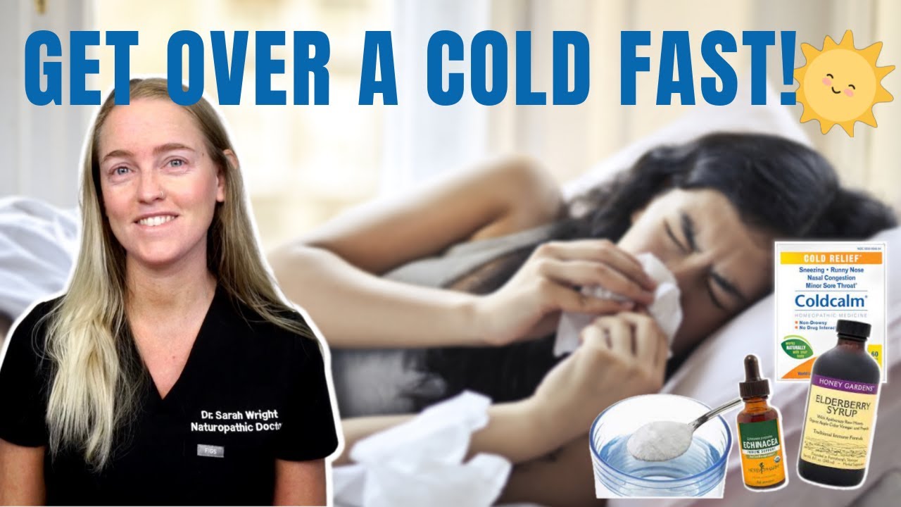 TOP 5 NATURAL REMEDIES to Get Over a COLD in ONE DAY