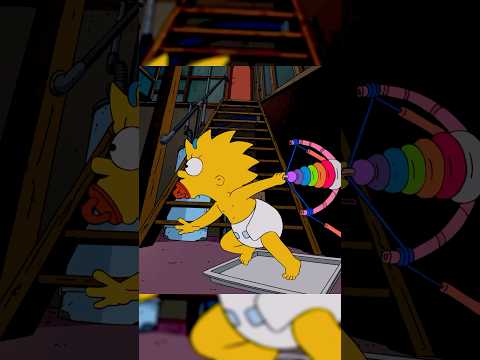 Maggie puts out the demon #simpsons #shorts