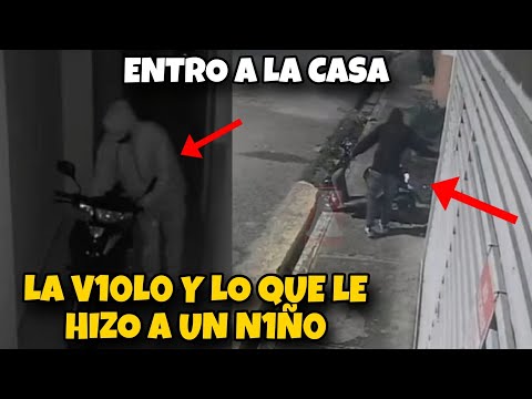 Lo peor no fue eso. Lo grande fue lo que le hizo al muchachito y a la mujer que estaban dentro 😱😭