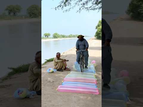 Gubare wala aur mota Cycle wala #funny #comedy