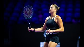First practice photos from the 2024 WTA Finals Riyadh
