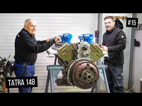 TATRA 148 - RENOVACE | ODBORNÍK KOMPLETUJE MOTOR | 15.DÍL