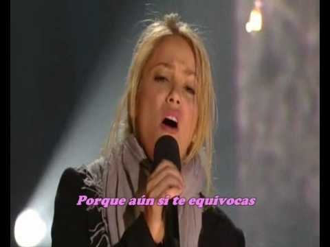 Ill Stand By You En Espanol de Shakira Letra y Video