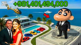 GTA V : Franklin And Shinchan Bringing Luxury Supercars For His Supercar Showroom In GTA 5