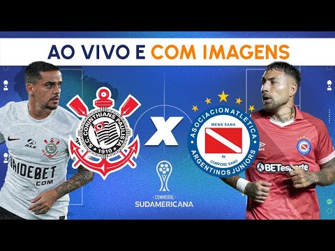 Corinthians x Argentinos Juniors - COM IMAGENS e narração de Diguinho Coruja | Sul-Americana 2024