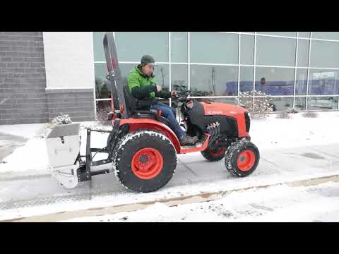 Fun in the snow with a TerraKing Salt Spreader