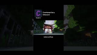 shaders graphic test complementary unbound medium settings in low end PC #minecraft #shaders #shorts
