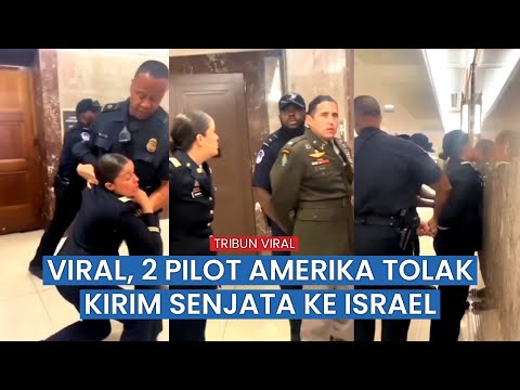 Geger Dunia! Dua Pilot AS Diborgol Usai Tolak Terbangkan Pesawat Penuh Senjata ke Israel