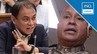 YouTube video thumbnail:  Dela Rosa Arrest Order: PNP Mobilizes Tracker Teams With DOJ, NBI