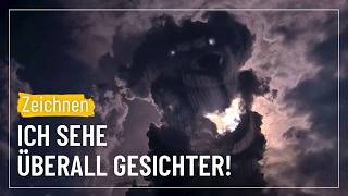 Kreativität durch Zufall – Gesichter in Strukturen finden #237