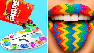 Modi furtivi per nascondere le caramelle in classe! 🍬 Trucchi divertenti di 123 GO Like!
