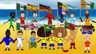Lễ khai mạc World Cup 2014 bằng hoạt hình siêu cool