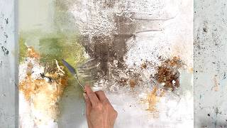 Einfach loslassen – Acryl fließen lassen mit Asche & Struktur (Anfänger)